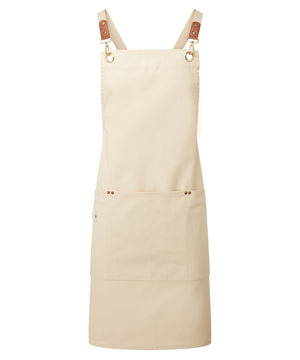 Clip n Clasp cross-back bib apron