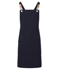 Clip ‘n’ Clasp cross-back bib apron