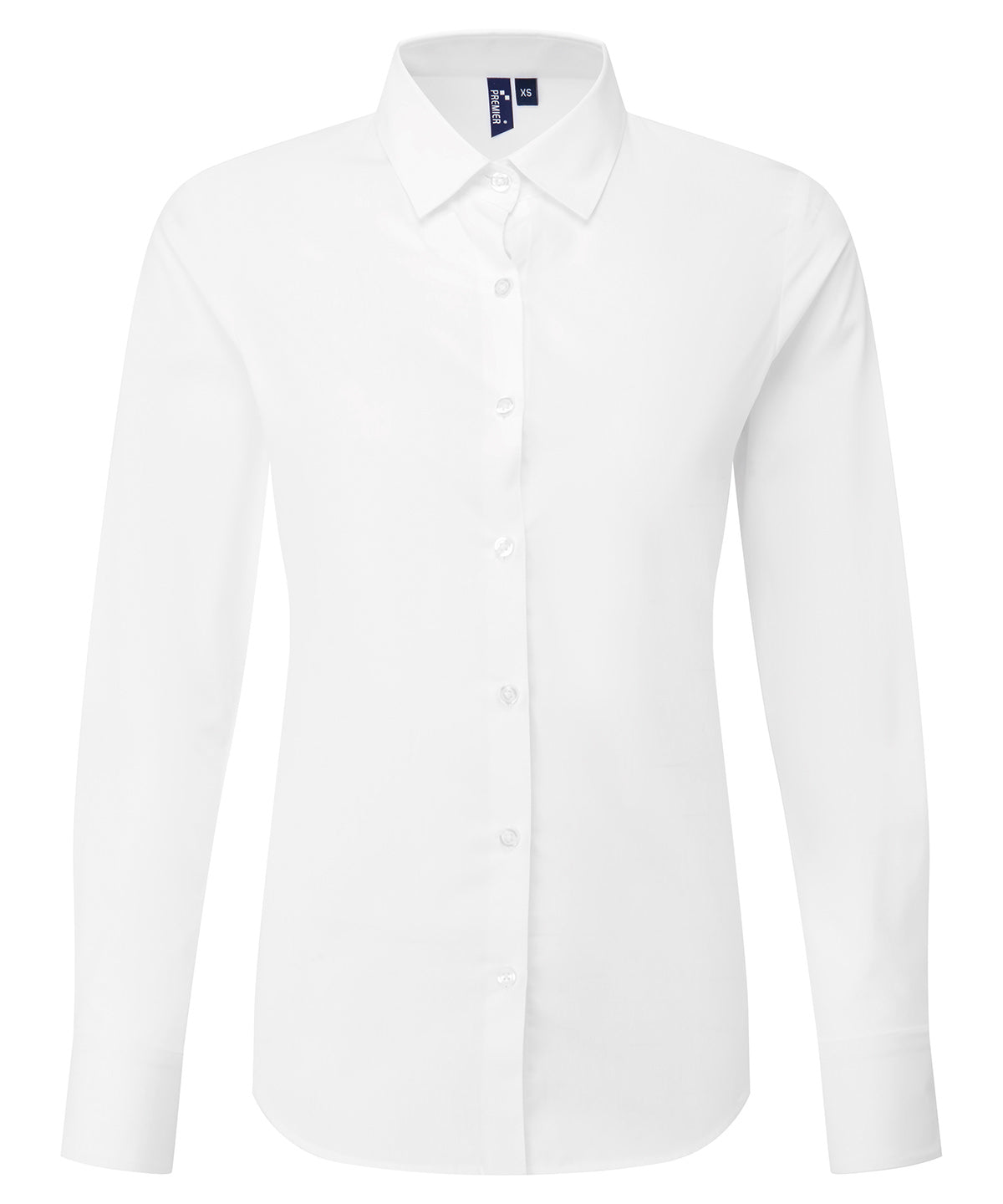 Womens long sleeve Recyclight poplin shirt