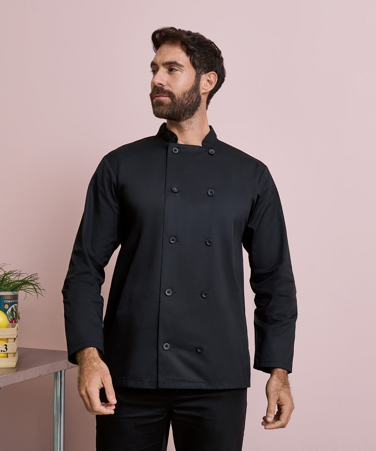 Long sleeve chef’s jacket