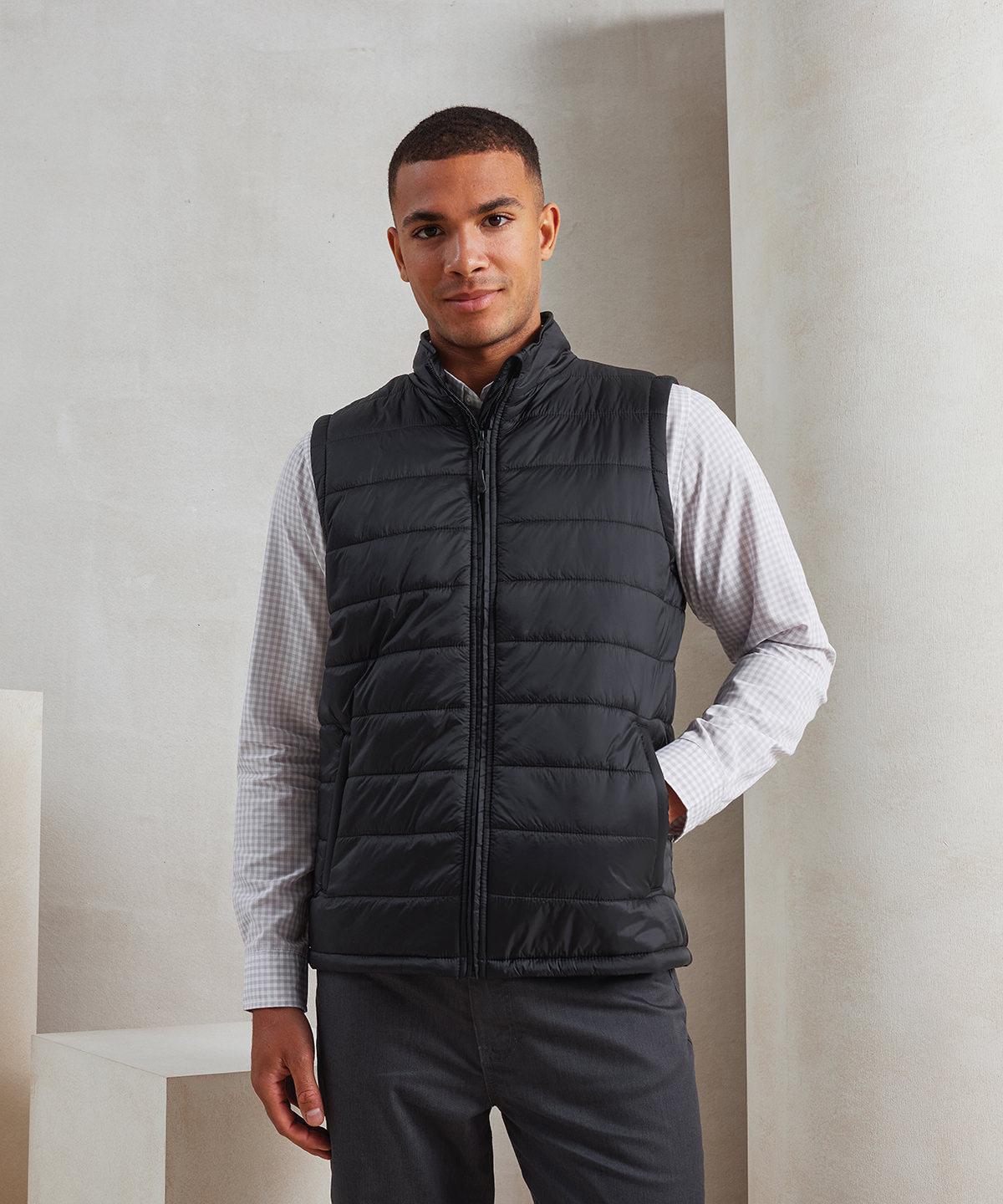 ‘Recyclight’ padded gilet