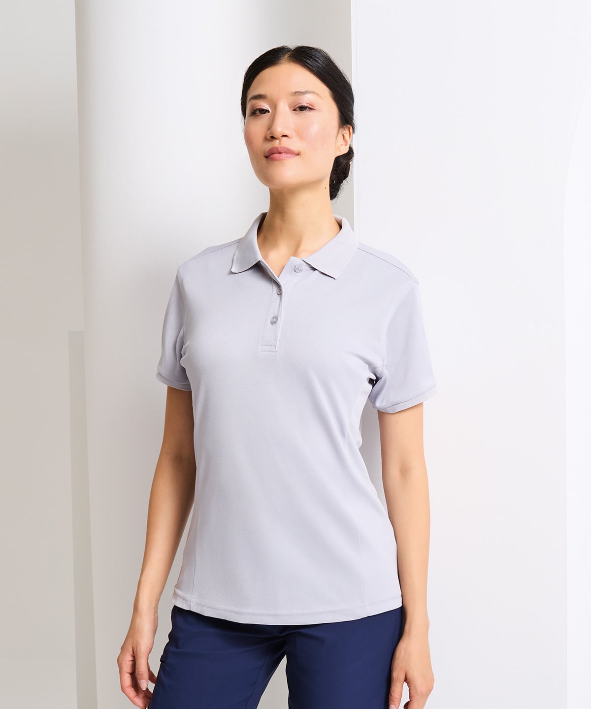 Premier PR632 Women's Coolchecker® Plus Piqué Polo | Embroidered Ladies Performance Workwear Polo