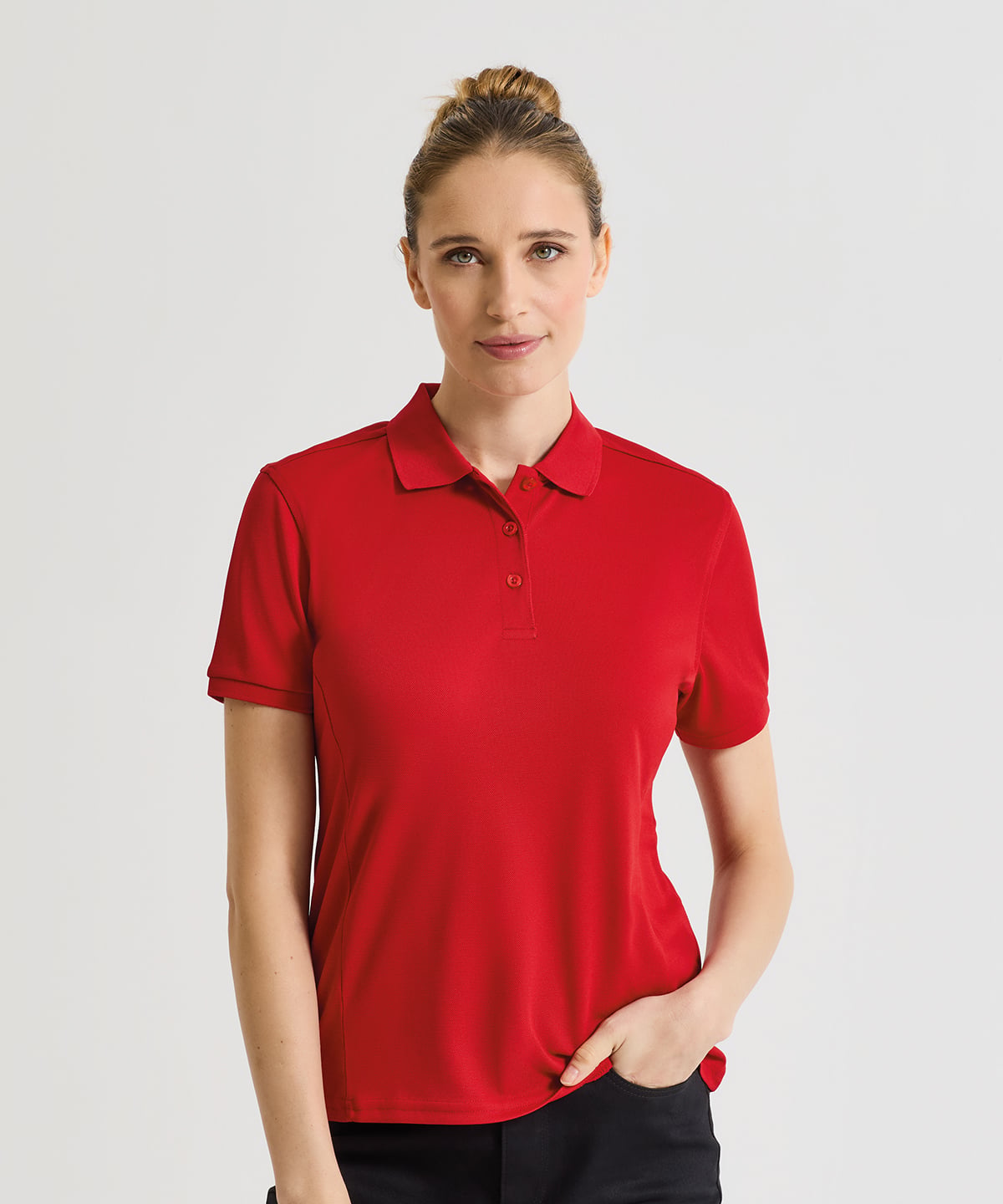 Premier PR632 Women's Coolchecker® Plus Piqué Polo | Embroidered Ladies Performance Workwear Polo