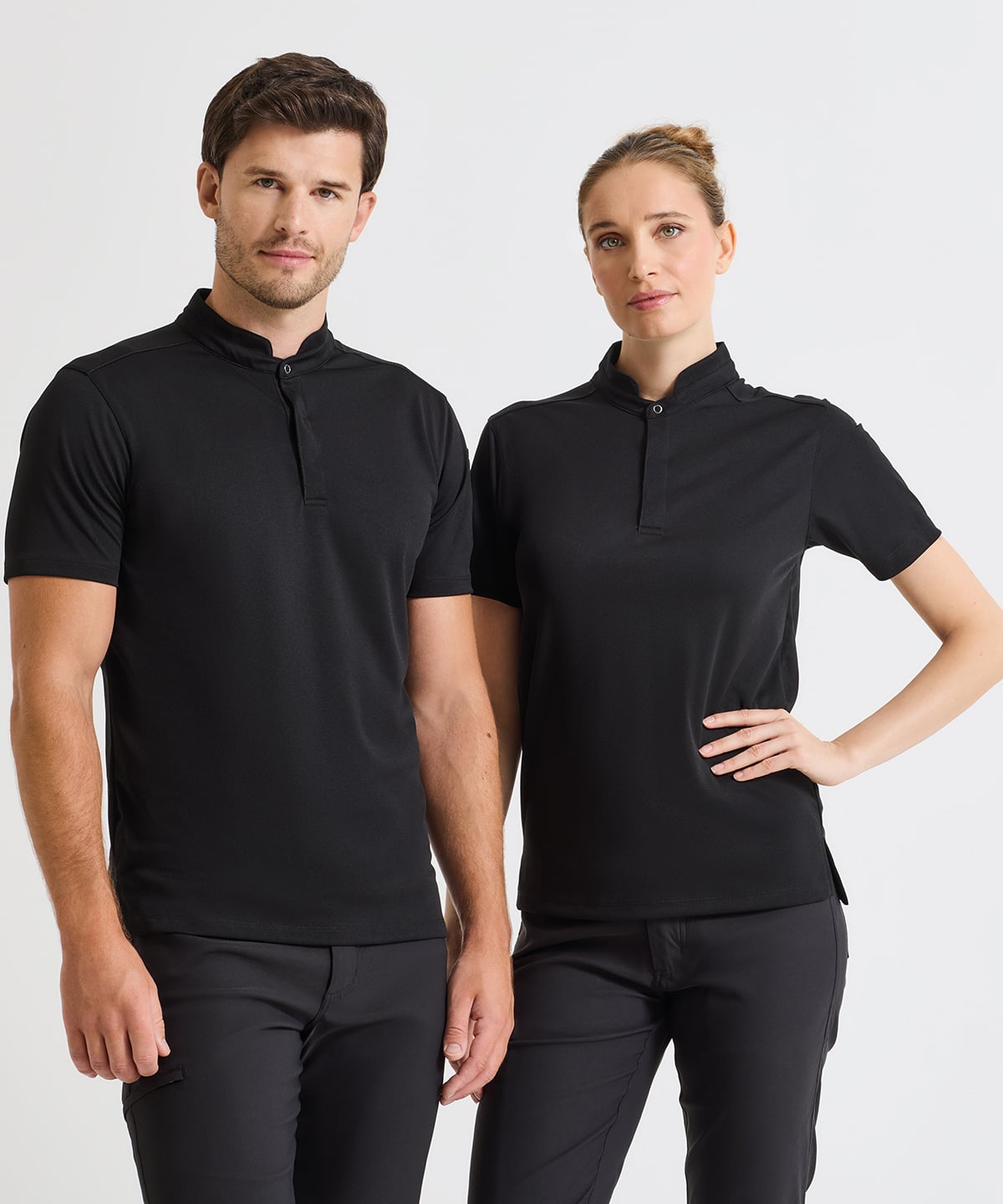Premier PR646 Essential Coolchecker® Short Sleeve Chef's Shirt | Branded Chefwear