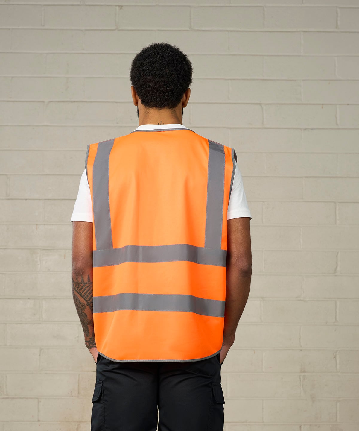 ProRTX RX705 Executive Waistcoat | Hi-Vis Executive Safety Vest With Pockets
