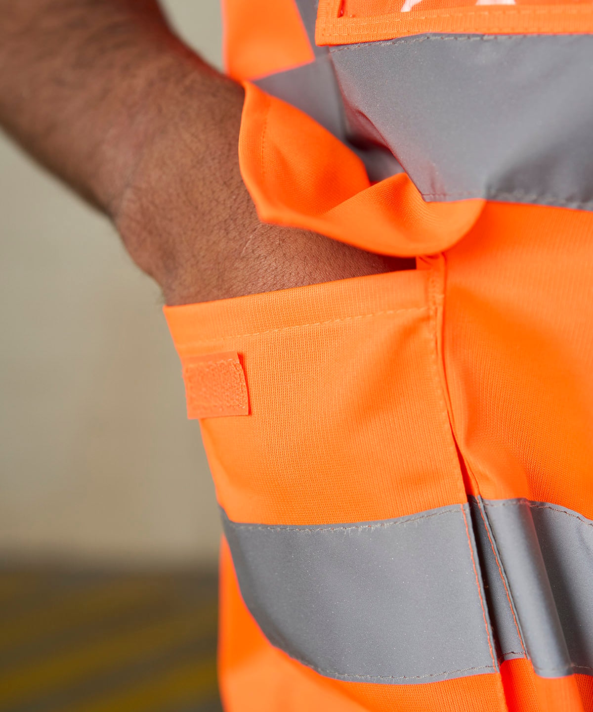 ProRTX RX705 Executive Waistcoat | Hi-Vis Executive Safety Vest With Pockets