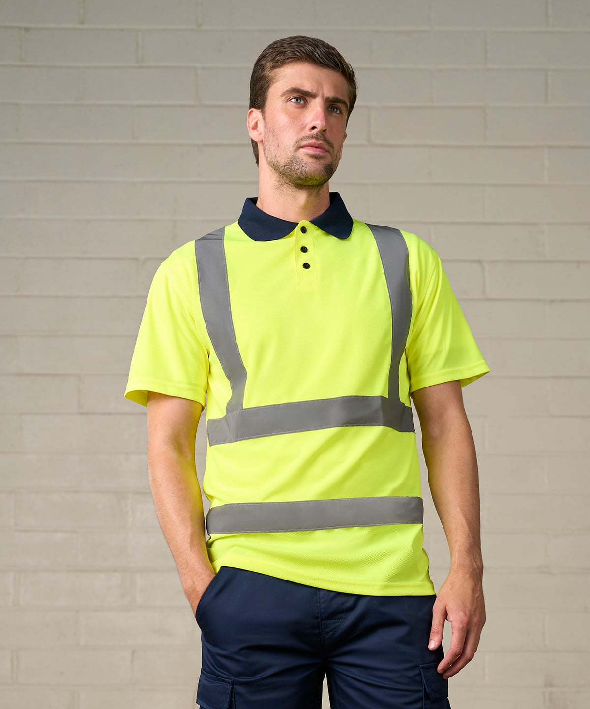 ProRTX RX710 High Visibility Polo | Embroidered Hi-Vis Polo Shirts