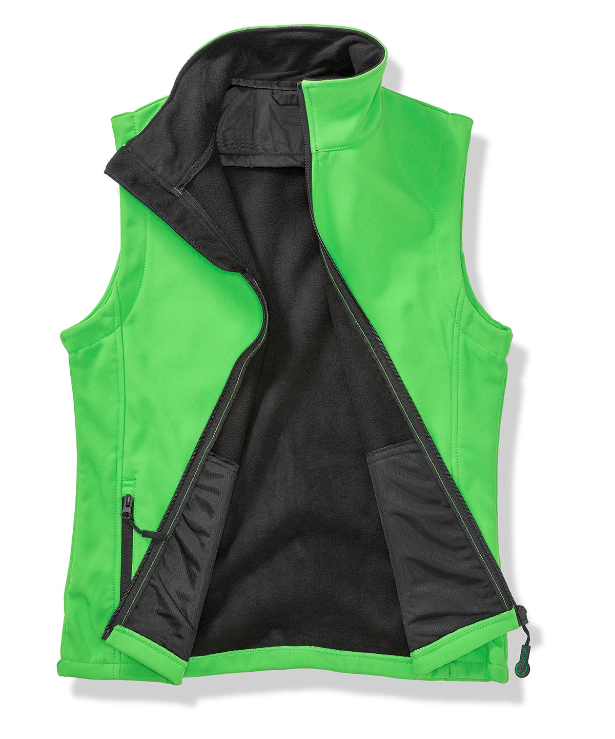 Women's printable softshell bodywarmer