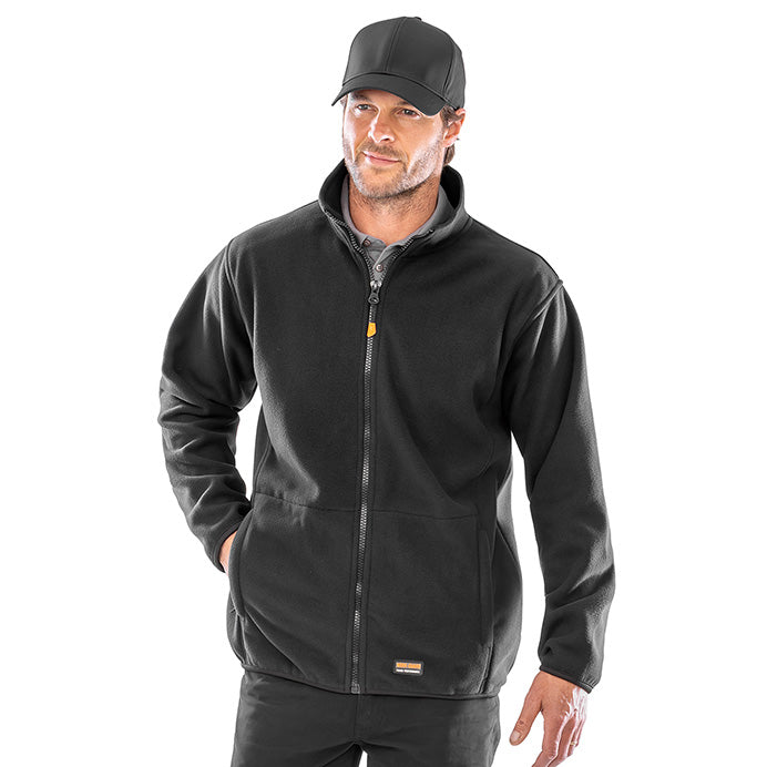 Result Work-Guard Heavy-Duty Microfleece (R330X) | 330gsm Windproof Work Fleece