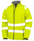 Recycled 2-layer printable safety softshell