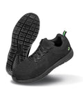 Recycled safety trainers