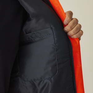 Regatta Hi-Vis Pro Classic Bomber Jacket (RG452) | Class 2 Waterproof Insulated Bomber