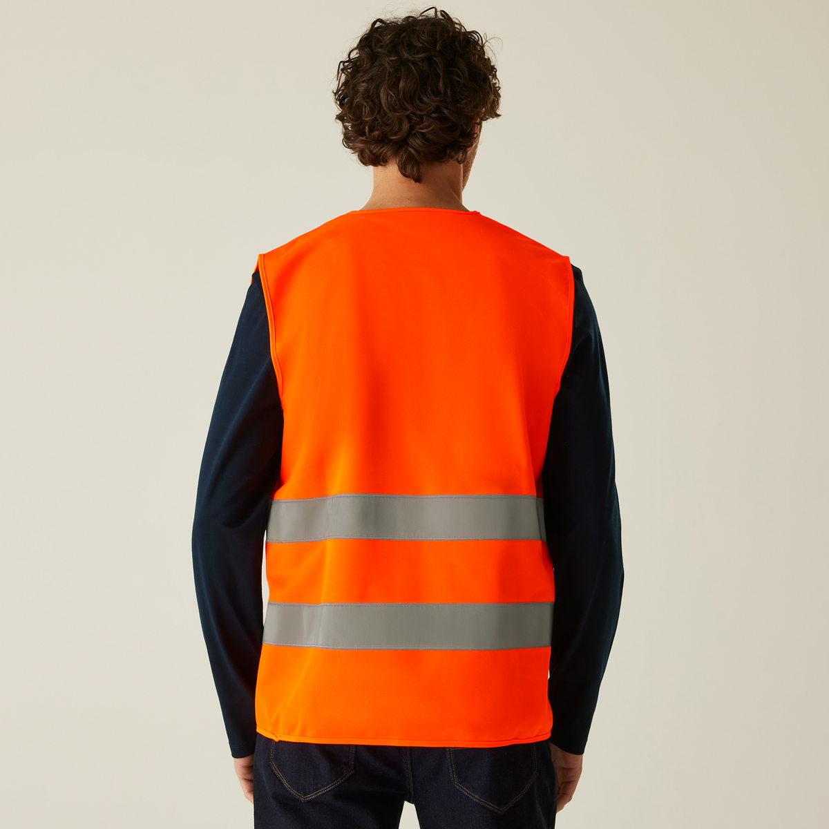 Regatta Hi-Vis Pro Two-Band Easy Print Vest (RG471) | Class 2 Printable Hi-Vis Vest