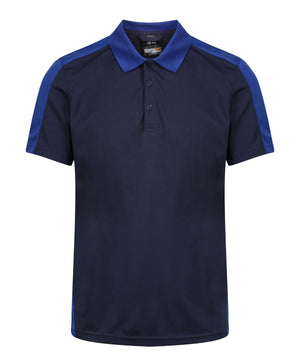 Contrast wicking polo