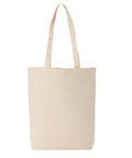 Recycled premium canvas ‘flat base’ shopper