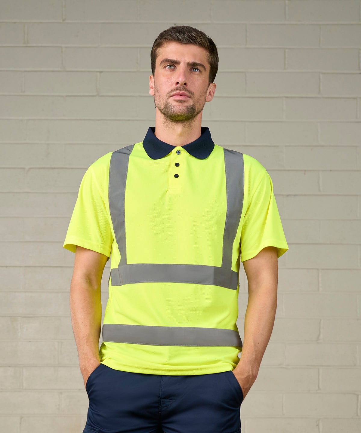 ProRTX RX710 High Visibility Polo | Embroidered Hi-Vis Polo Shirts