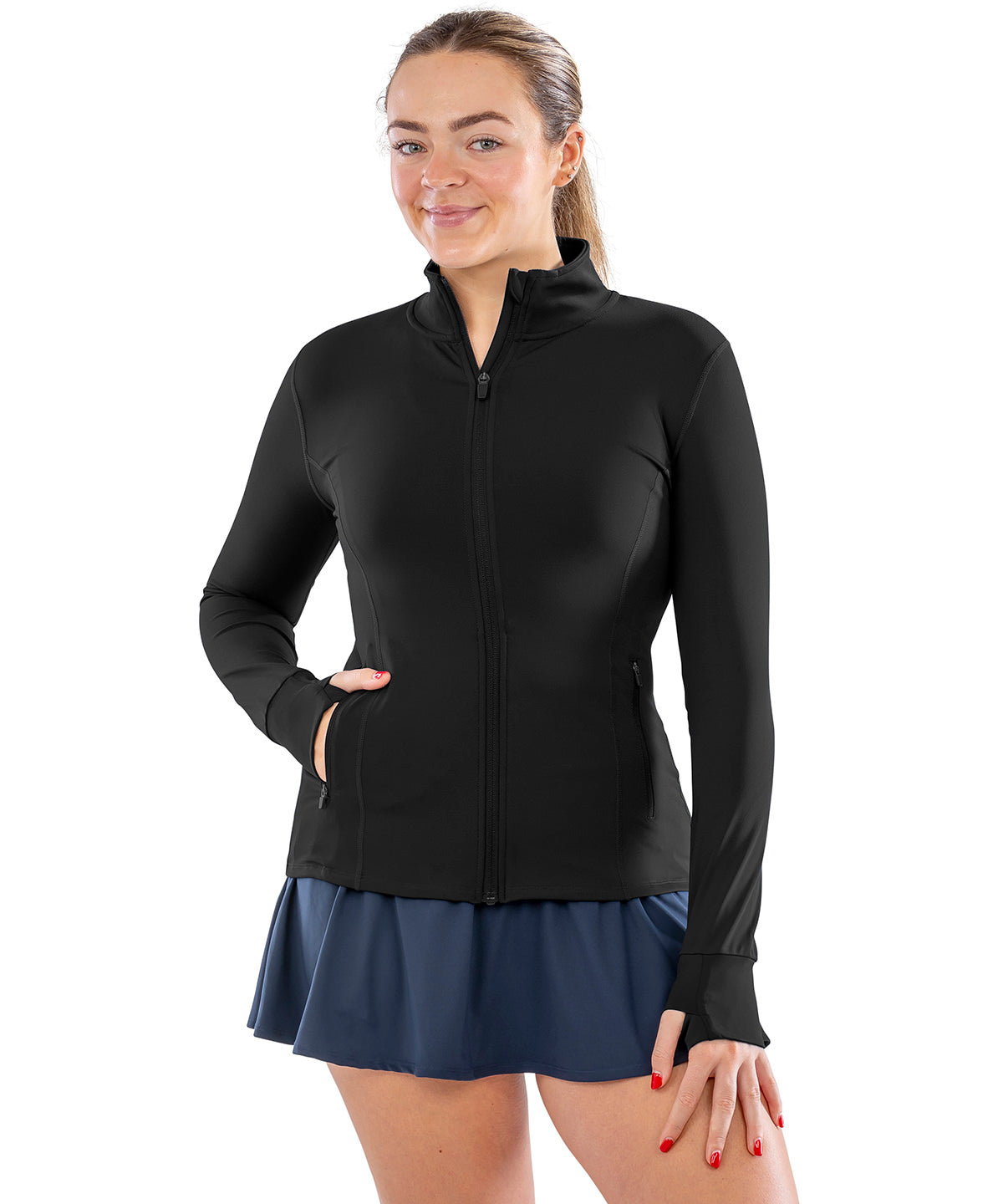 Spiro recycled womens fitness jacket