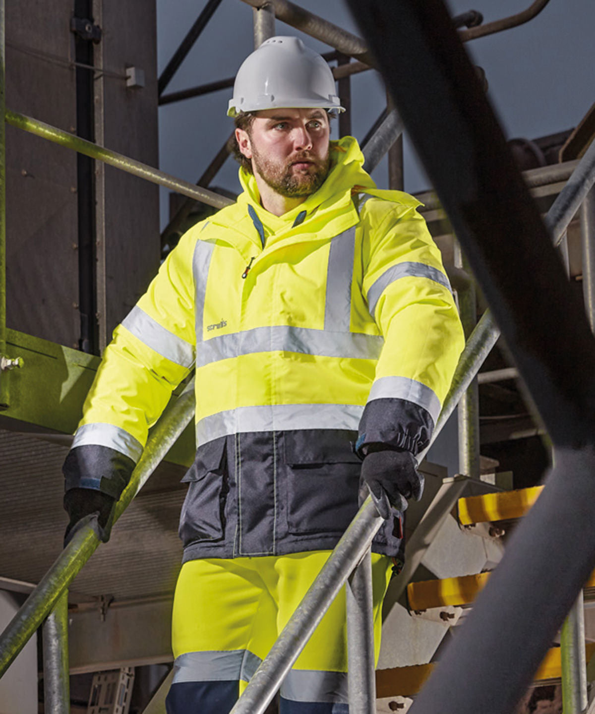 Scruffs High-Visibility Waterproof Jacket SH090