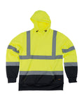 Scruffs High-Visibility Hoodie SH092 in Yellow/Navy