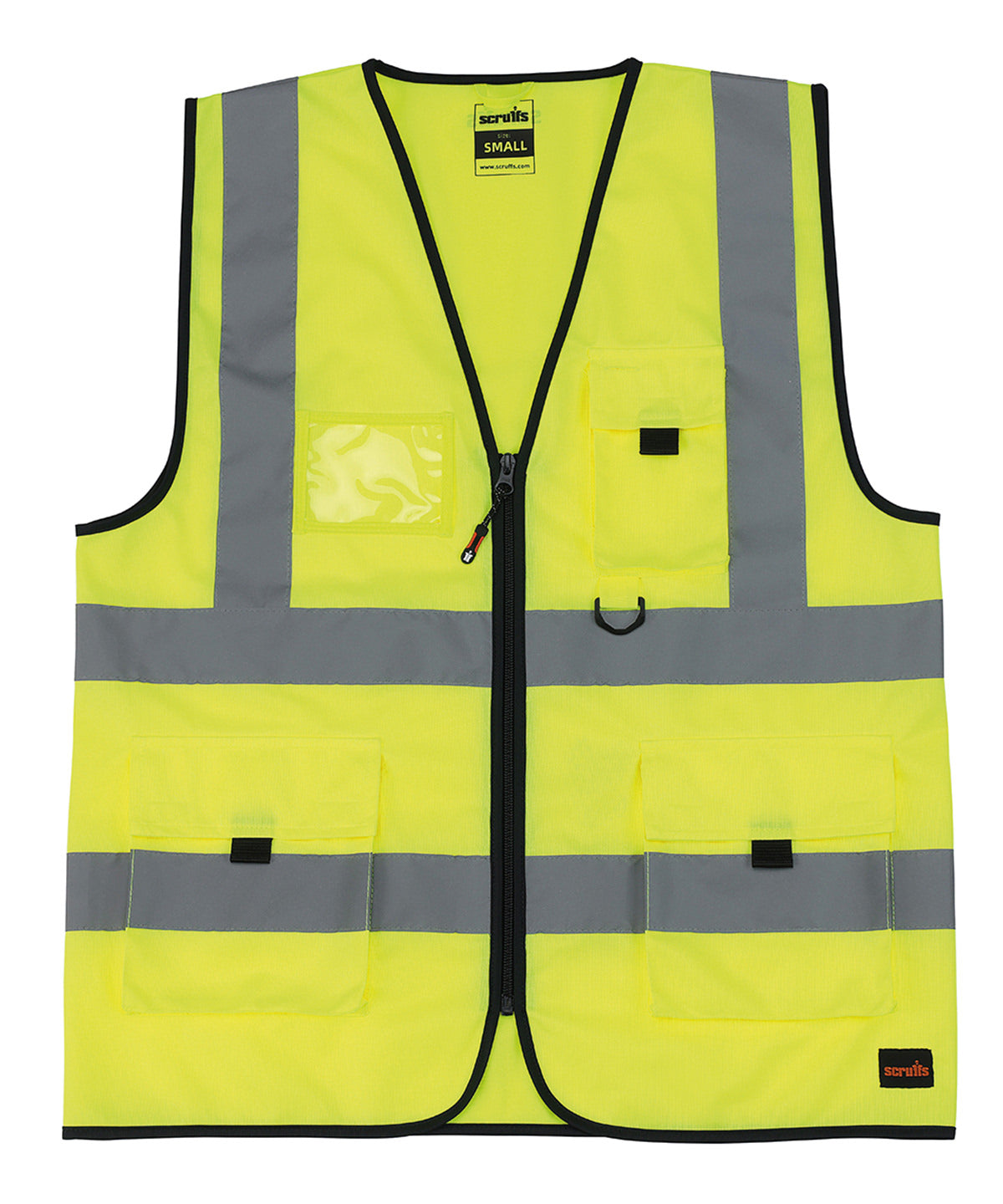 Scruffs High-Visibility Technical Vest SH093 in Yellow