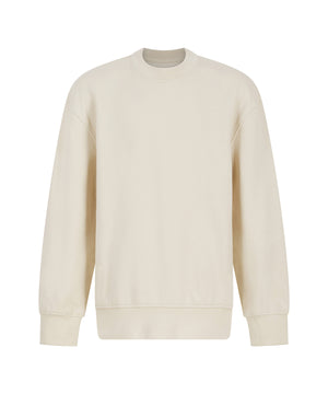 Kids sustainable fashion curved hem sweatshirt