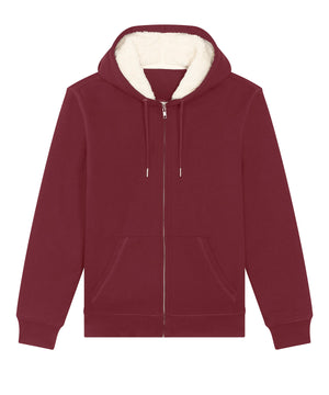 Unisex Hygger sherpa zip-through sweatshirt (STSU956)