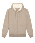 Unisex Hygger sherpa zip-through sweatshirt (STSU956)