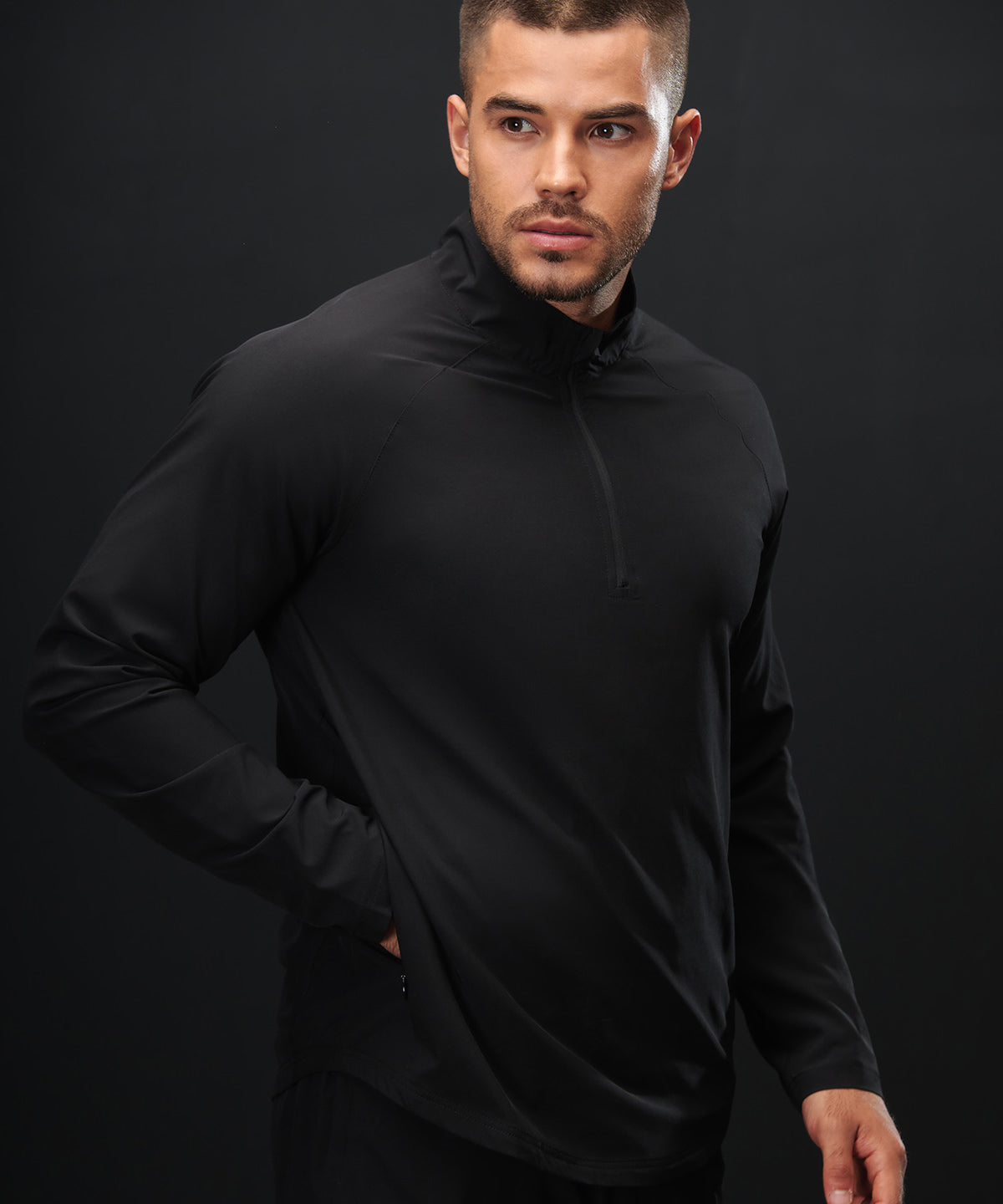 Technical 1/4-zip top