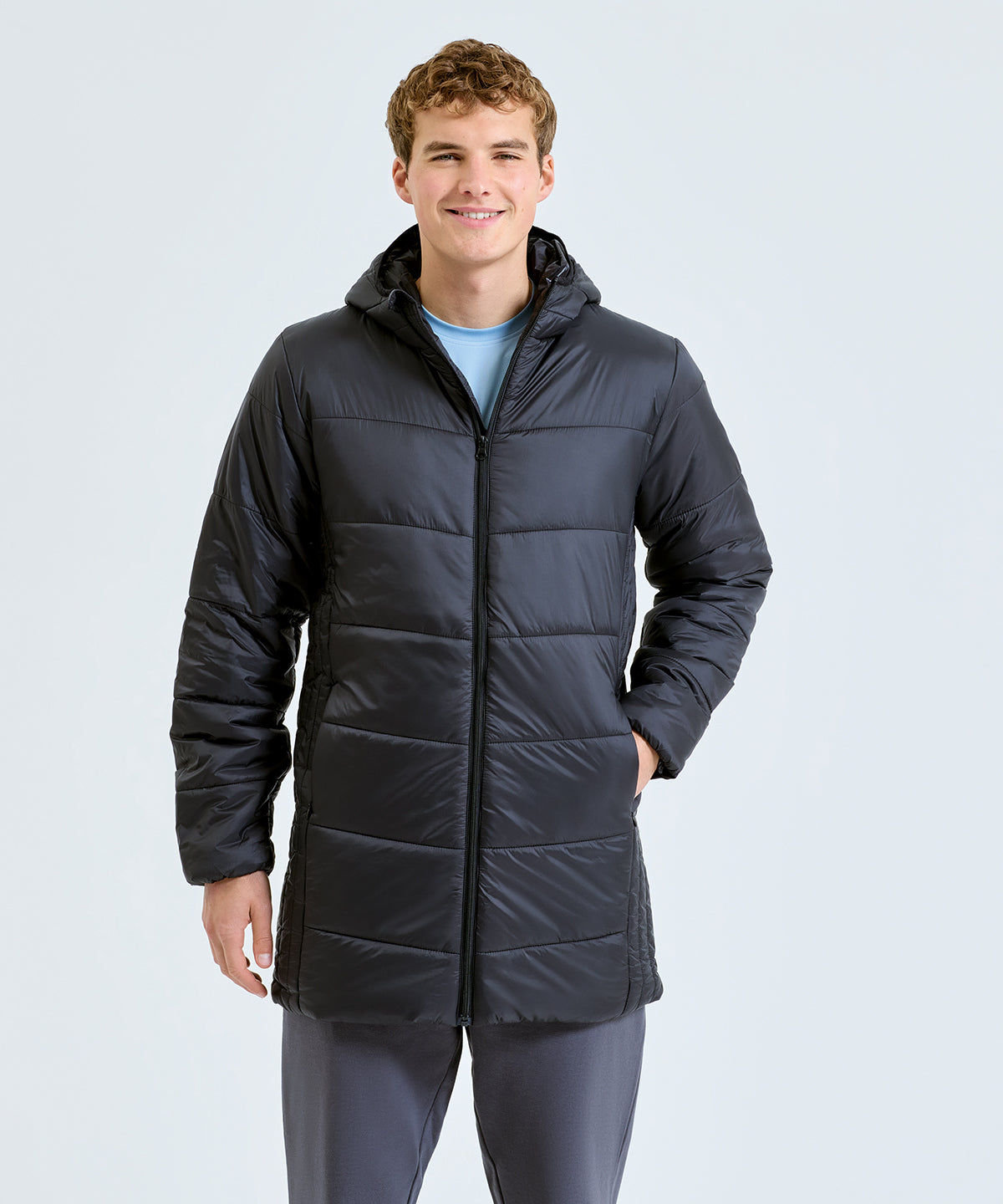 Men's TriDri® microlight longline jacket