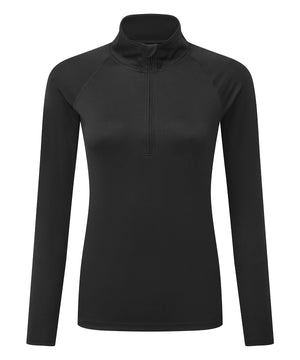 Women's TriDri® long sleeve performance ¼ zip