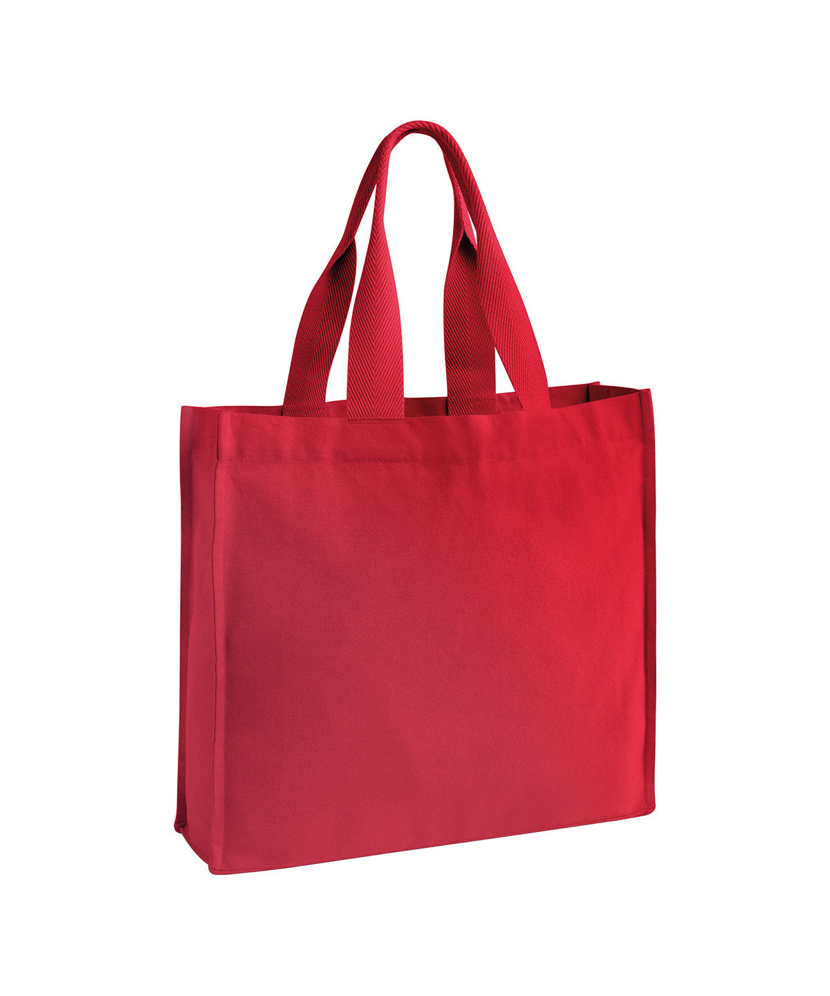 Chevron handle shopper