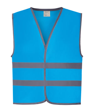 Hi-vis reflective border kids waistcoat (HVW102CH)