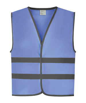 Hi-vis reflective border kids waistcoat (HVW102CH)