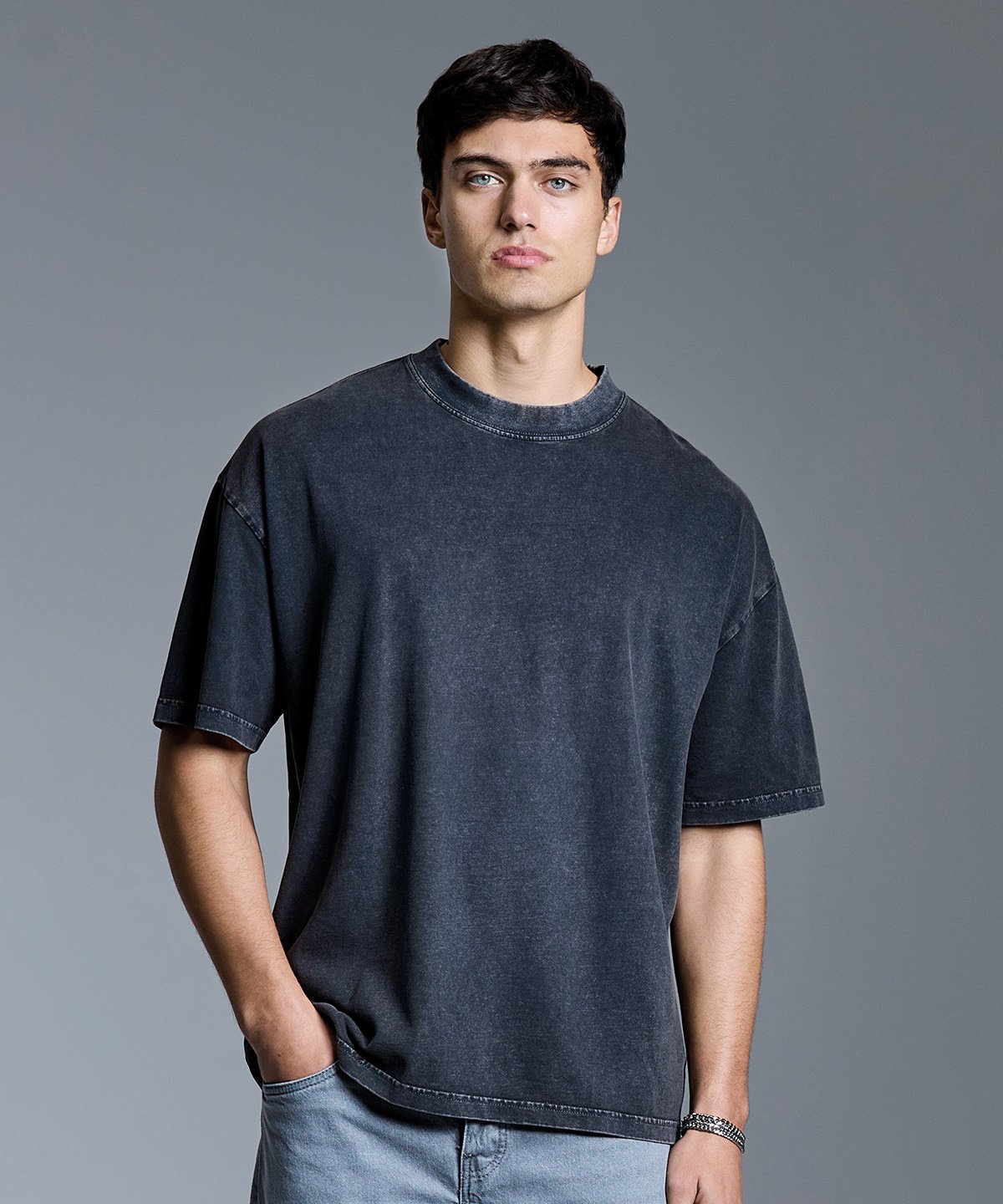 AM019 | Anthem distortion washed t-shirt | Anthem