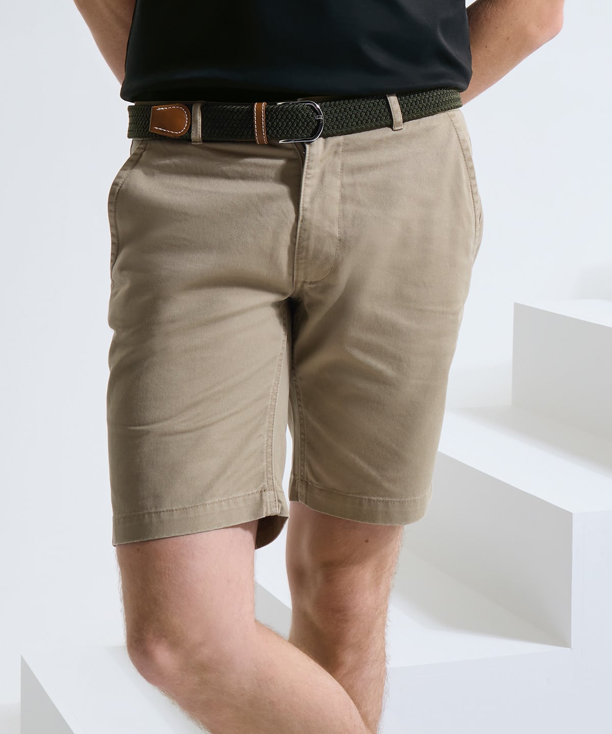 Asquith & Fox Men's Chino Shorts (AQ051) | Corporate & Hospitality Workwear