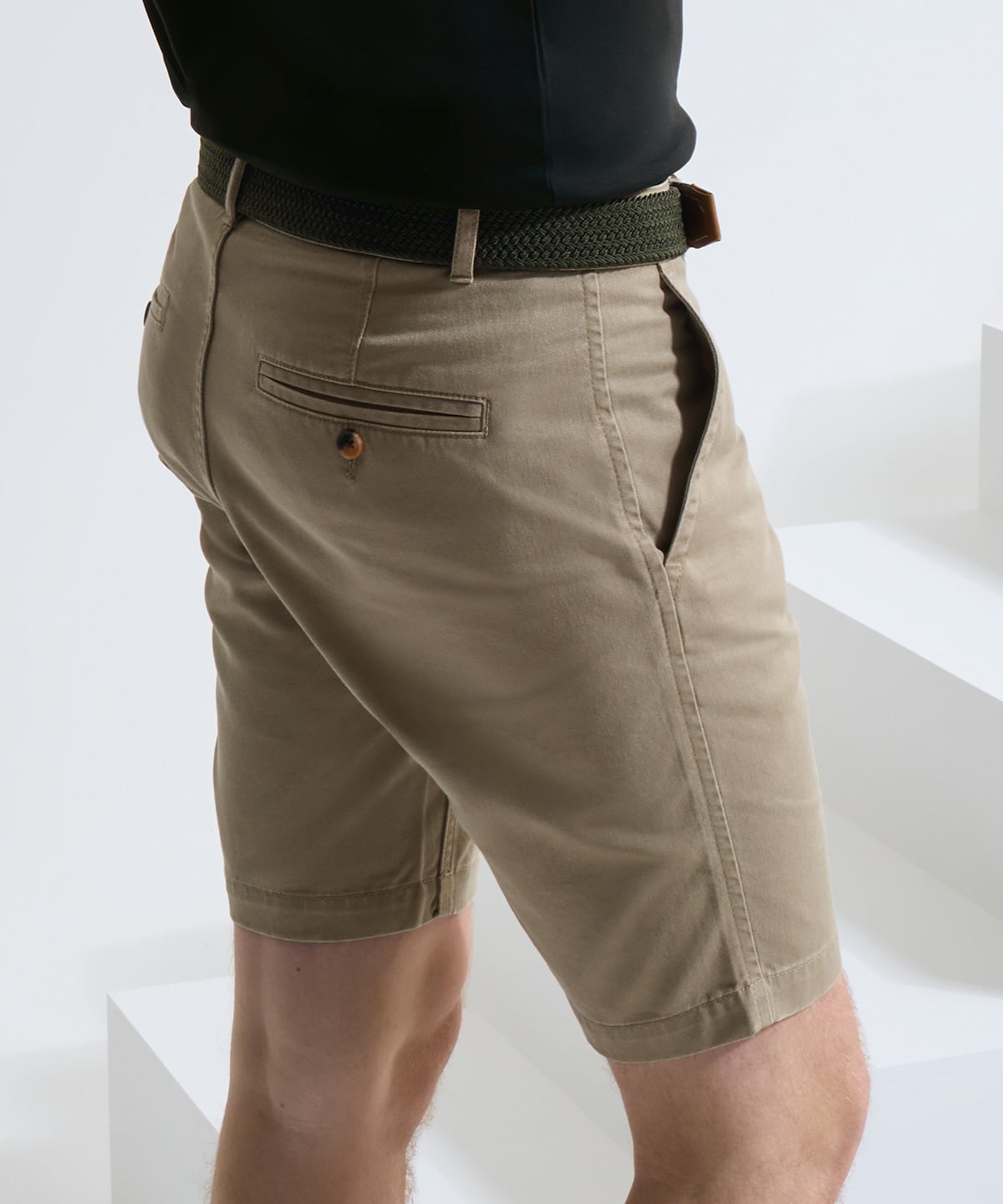 Asquith & Fox Men's Chino Shorts (AQ051) | Corporate & Hospitality Workwear