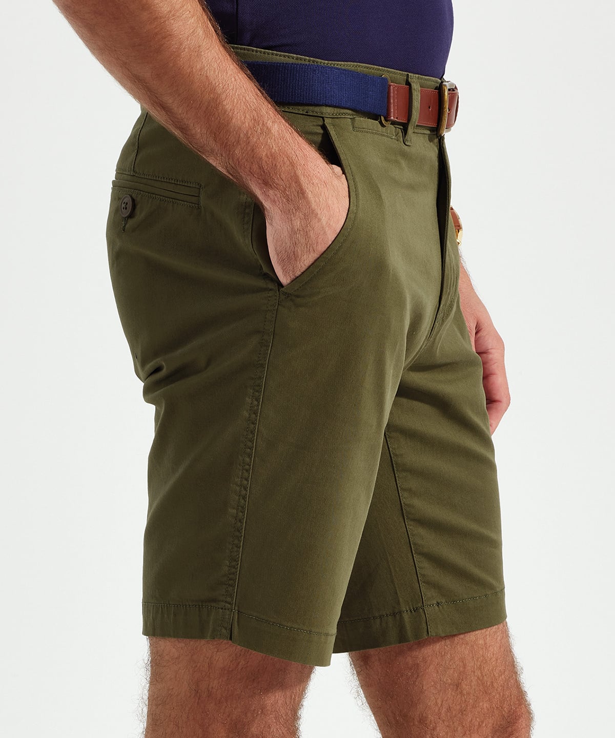 Asquith & Fox Men's Ultimate Chino Shorts (AQ058) | Hospitality Workwear