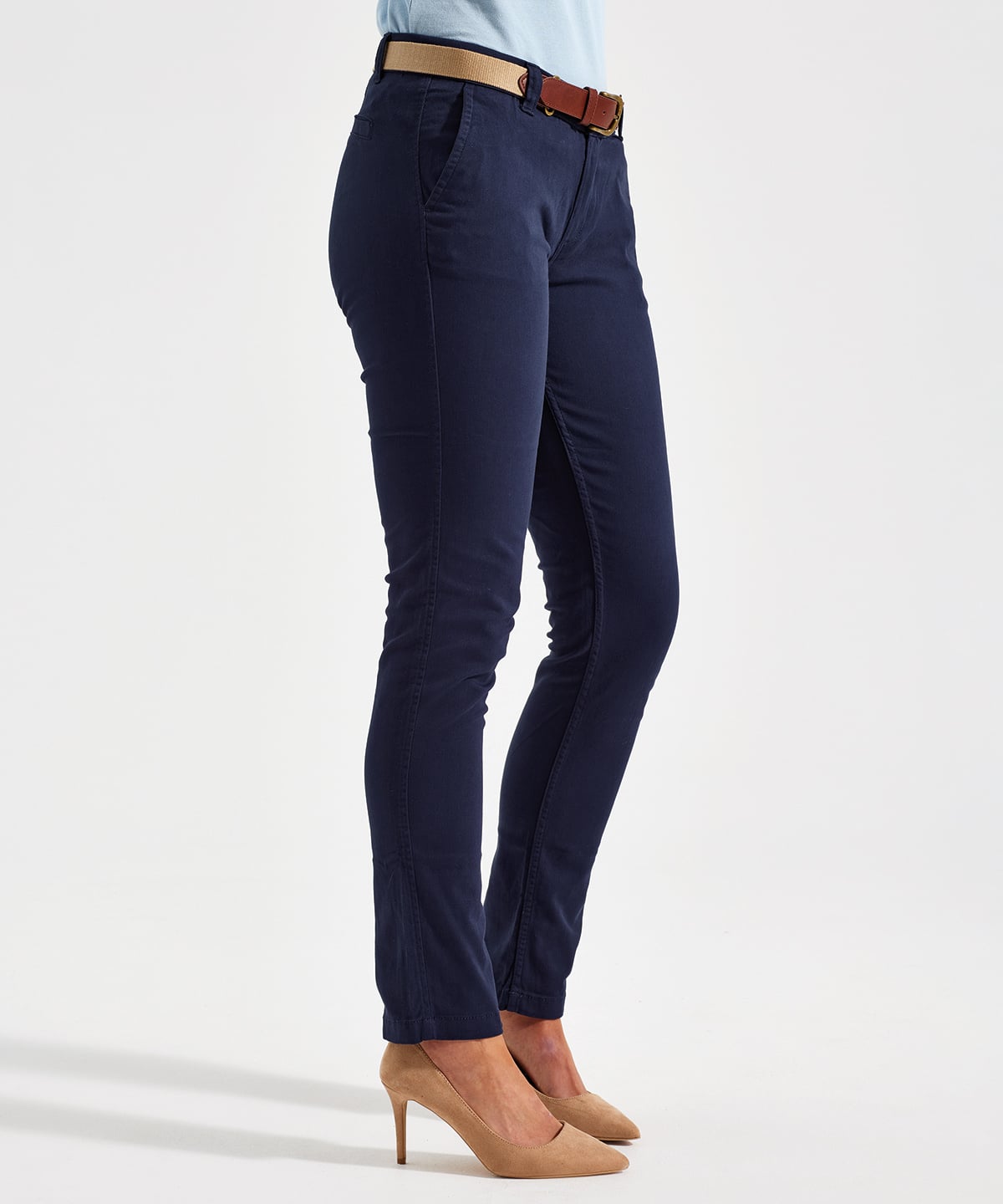 Asquith & Fox Women's Classic Fit Chinos (AQ060) | Corporate Workwear Trousers