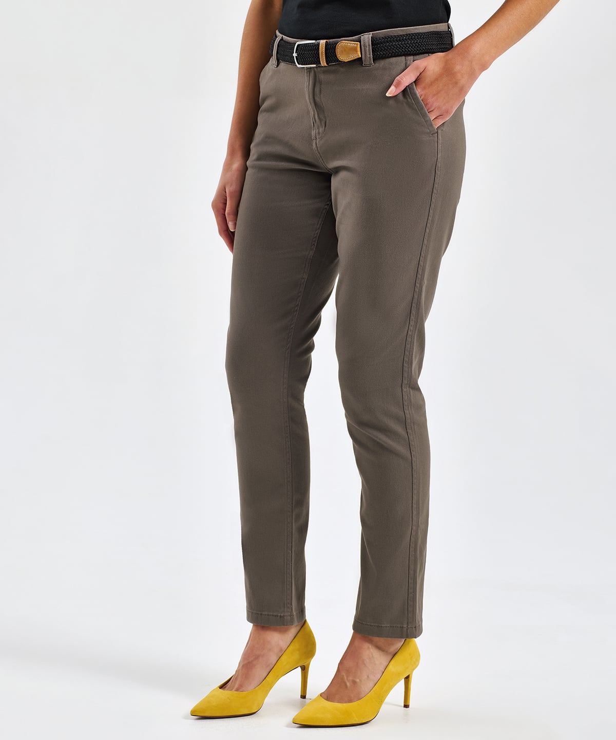 Asquith & Fox Women's Classic Fit Chinos (AQ060) | Corporate Workwear Trousers