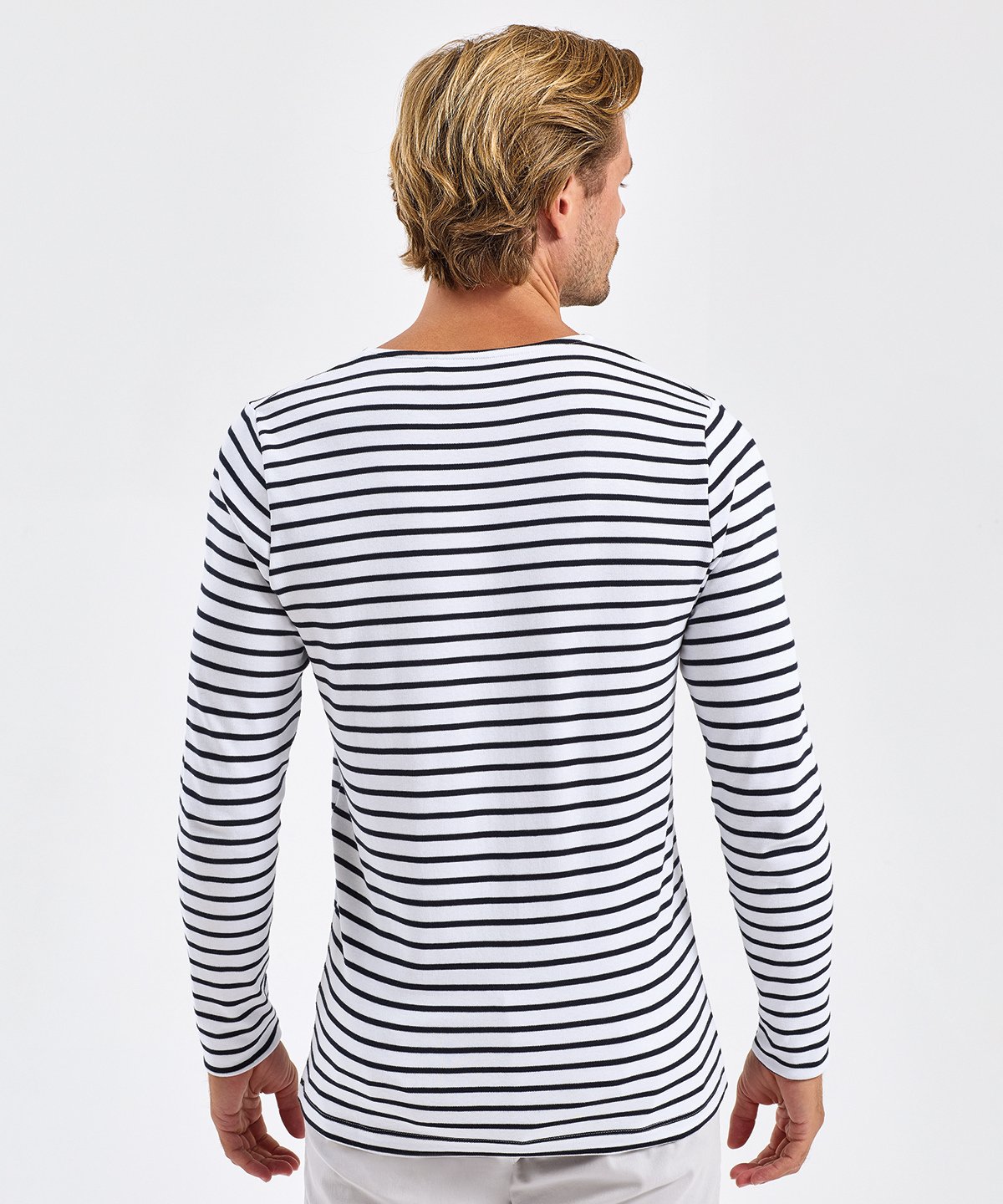AQ070 | Men's Marinière coastal long sleeve tee | Asquith & Fox