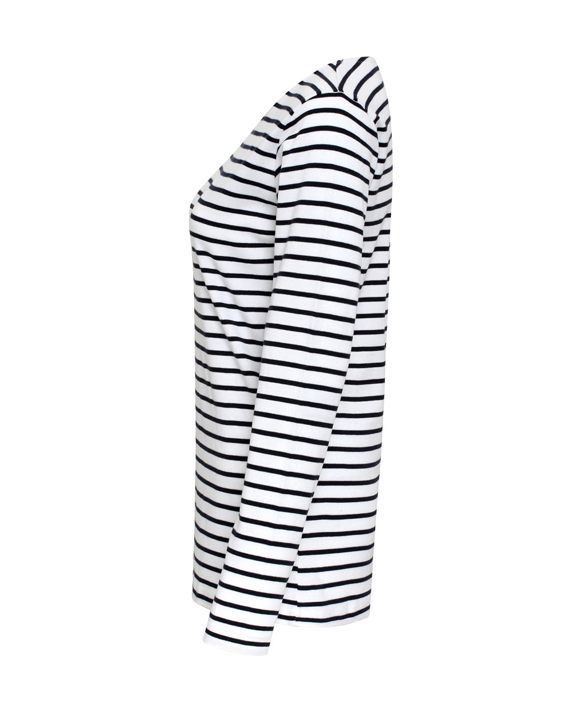 AQ071 | Women's Marinière coastal long sleeve tee | Asquith & Fox