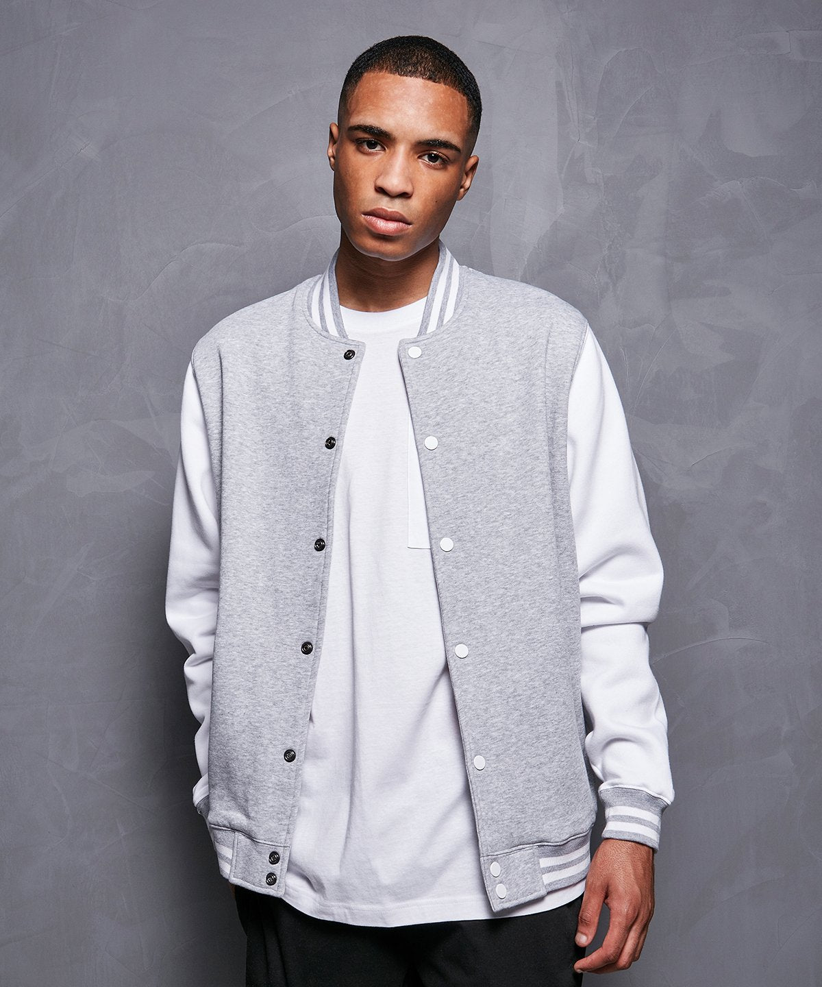 BB004 | Basic college jacket | Build Your Brand Basic