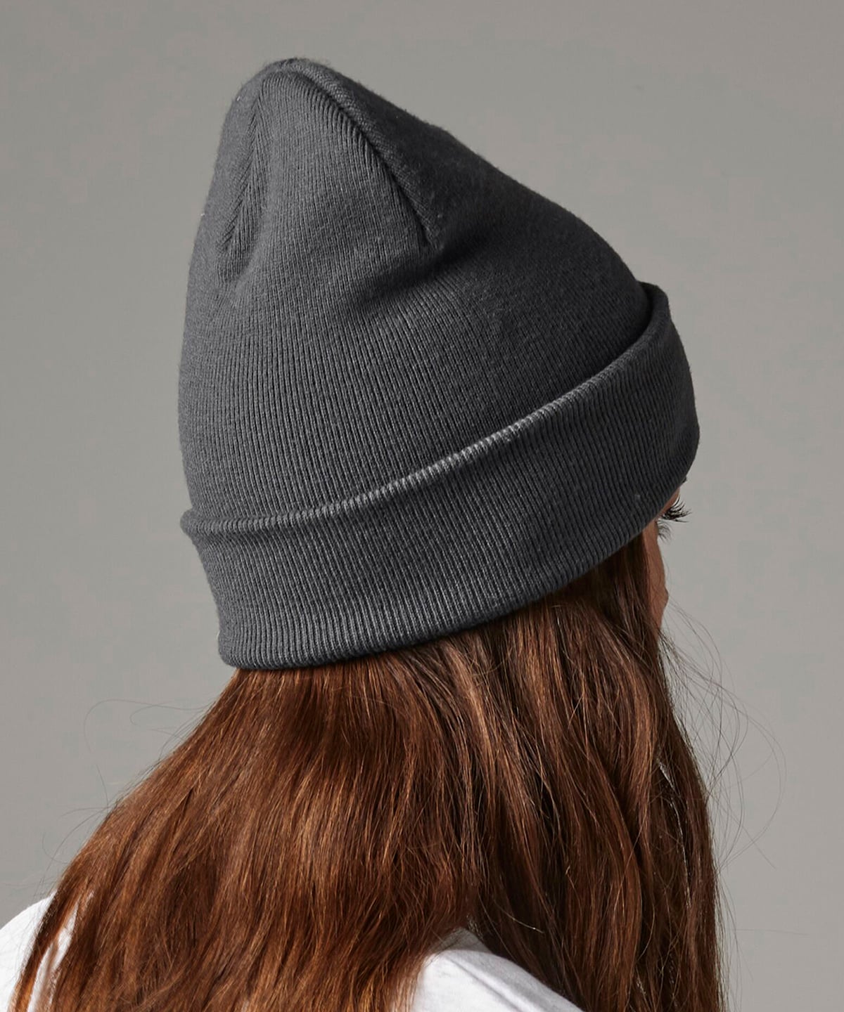 Beechfield BC45R Recycled Original Cuffed Beanie | Personalised Embroidered Beanie