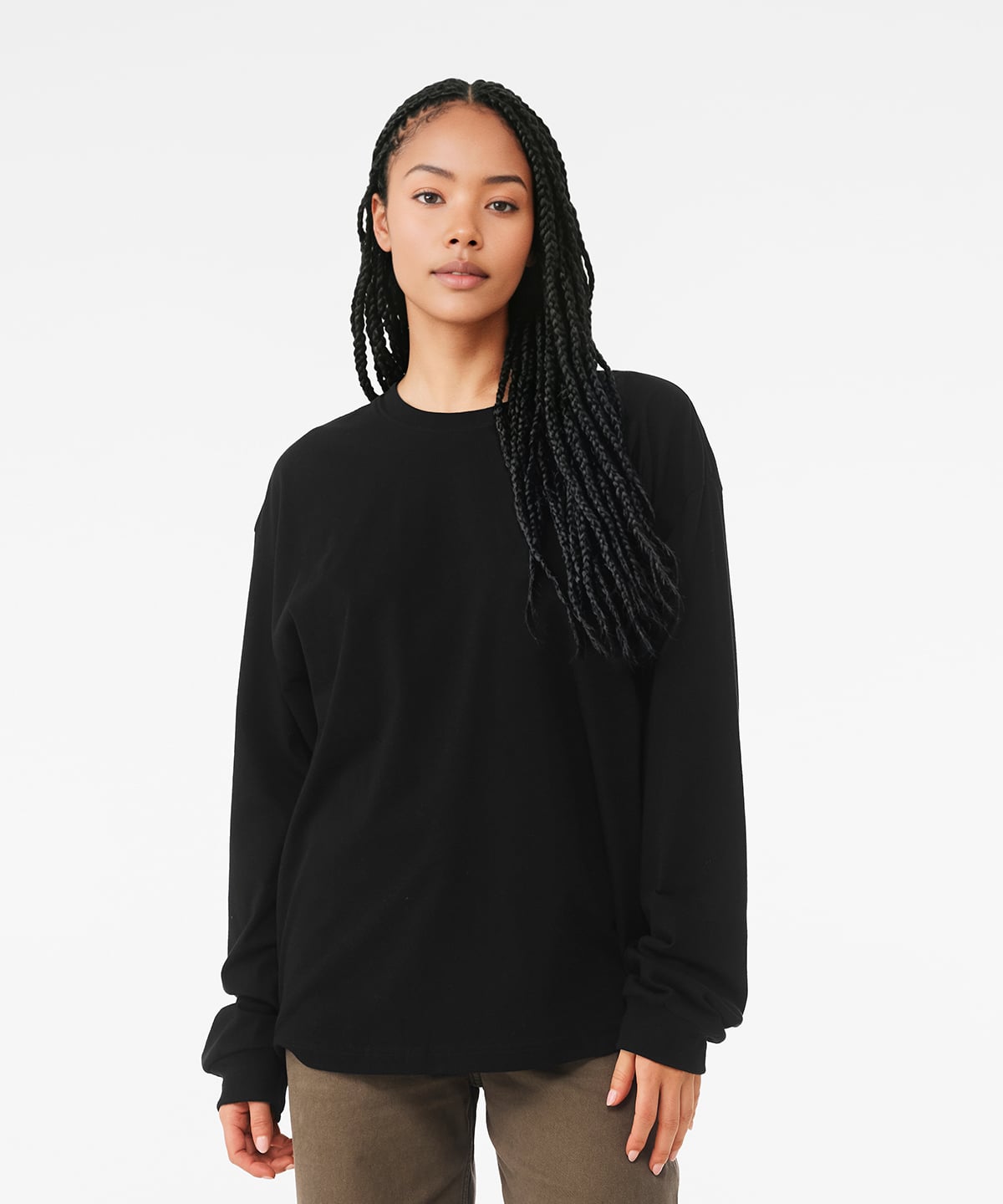 Bella+Canvas Heavy Boxy Long Sleeve Tee (BE156) | Streetwear Long Sleeve Tee