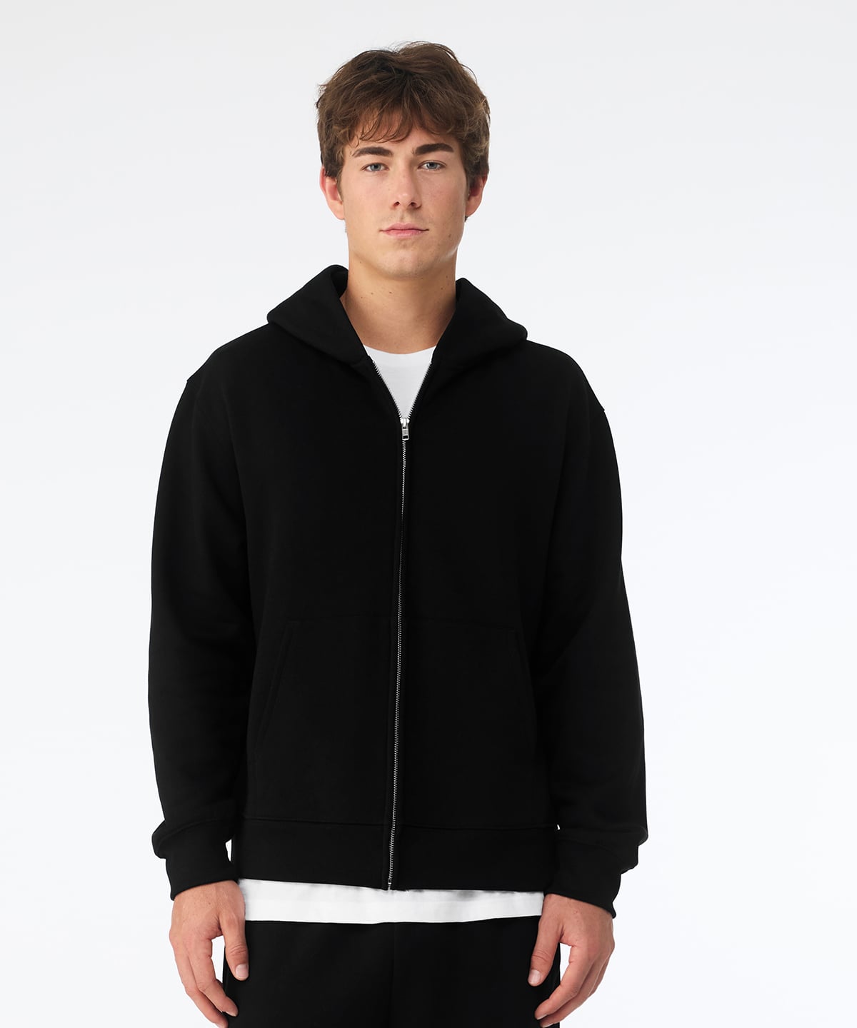 Bella+Canvas Heavy Full-Zip Hoodie (BE157) | 350gsm Streetwear Zip Hoodie