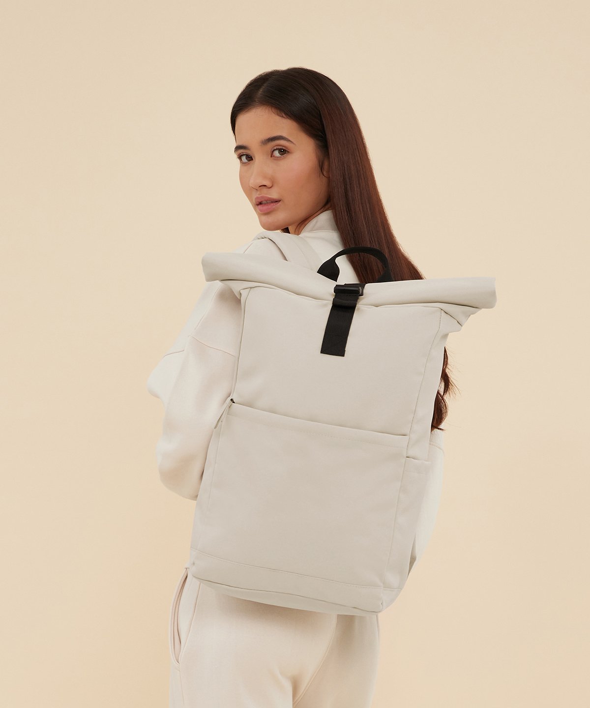 BG186 | Premium Recycled Roll Top Backpack | Bagbase