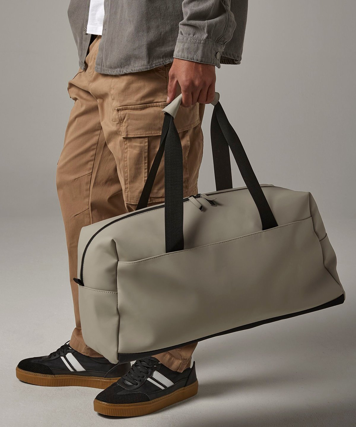 BG338 | Matte PU weekender | Bagbase