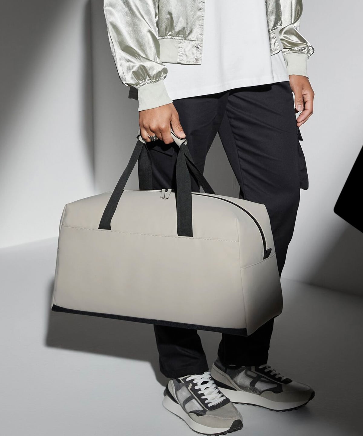 Bagbase Matte PU Weekender (BG338) | 28L Recycled Travel Bag