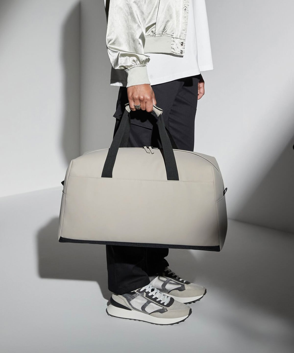 Bagbase Matte PU Weekender (BG338) | 28L Recycled Travel Bag
