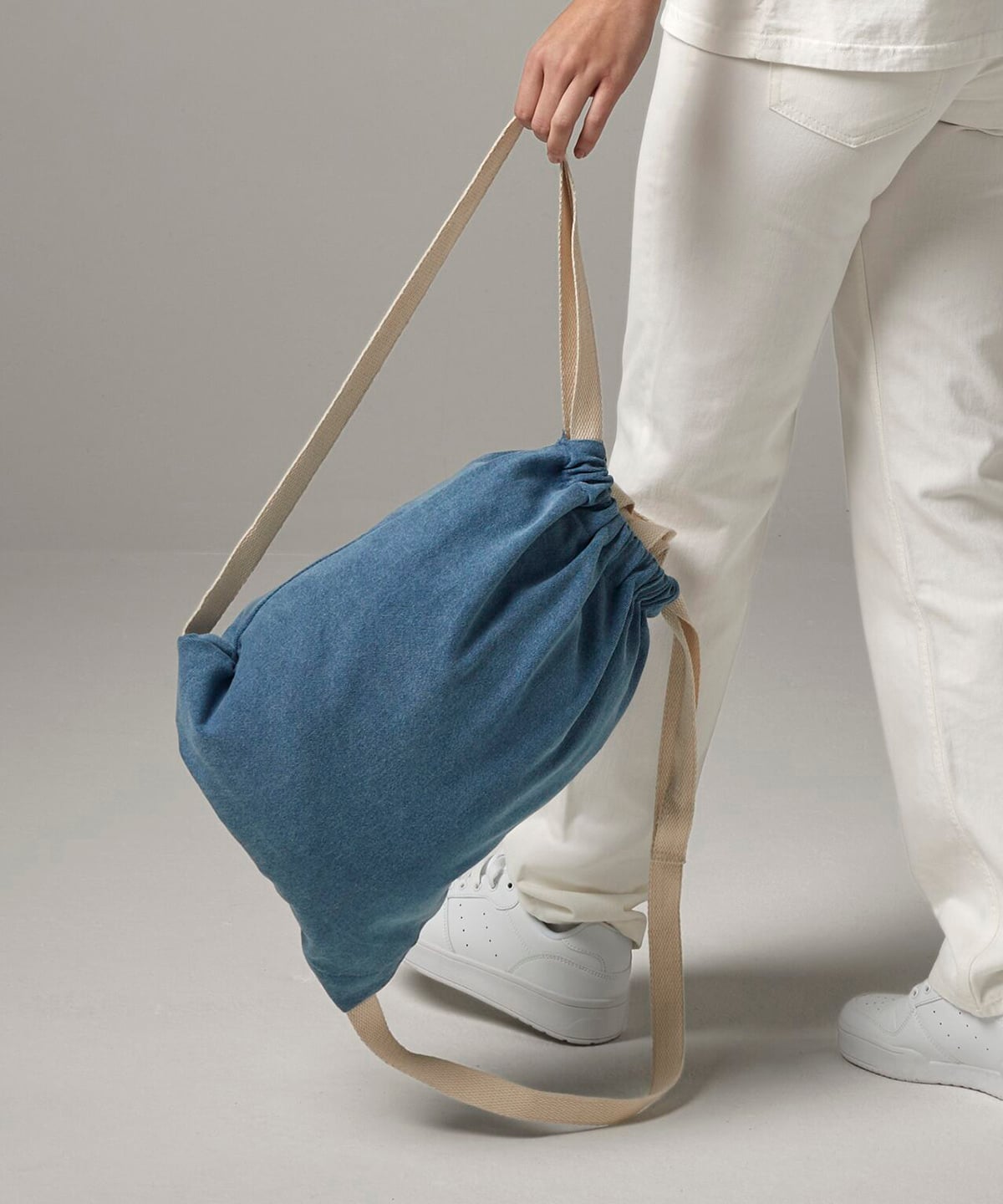 Bagbase Denim Gymsac (BG642) | 12L Cotton Denim Drawstring Bag